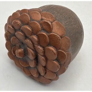 Isabel Bloom Acorn Fall Decor Paperweight 2.5 X 2 Inches 2010 Signed